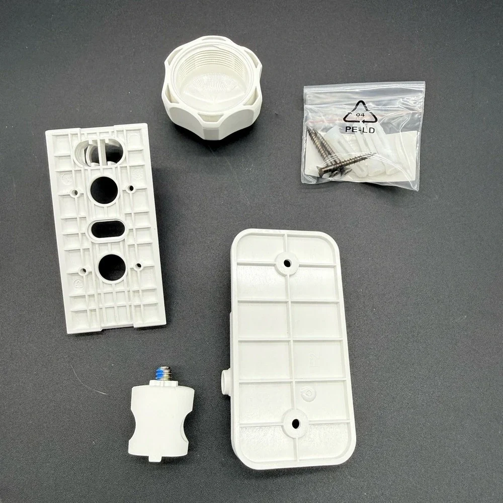 Ring Pole Mount Global for Spotlight Cam & Stick Up Cam White OEM Open Box New